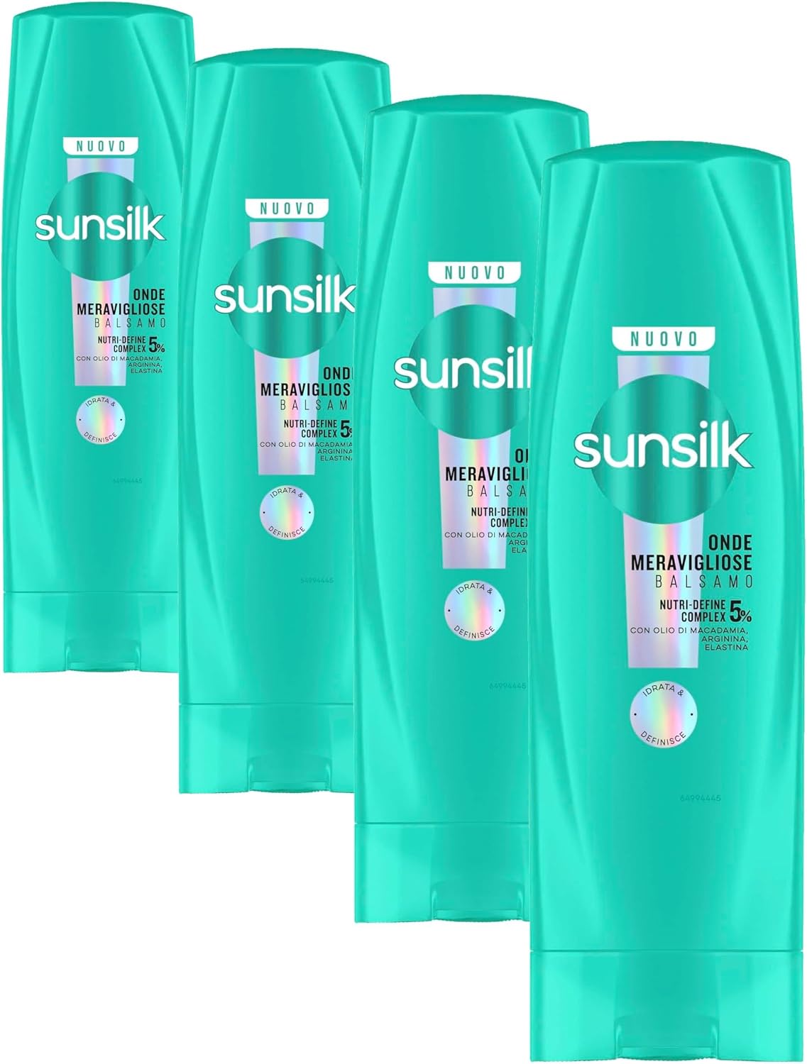 Detalle de Sunsilk Onde Meravigliose: Balsamo Idratante per Capelli Mossi con Nutri-Define Complex (200 ml)