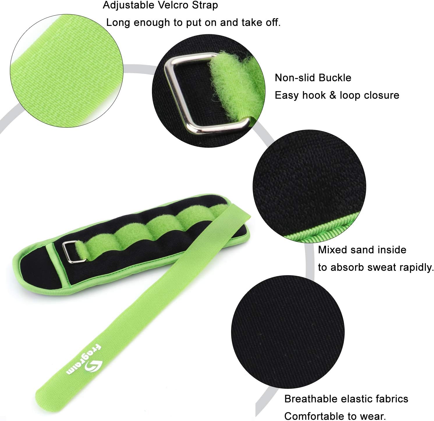 Thumbnail 3 de Ankle weights 10 kg pair training