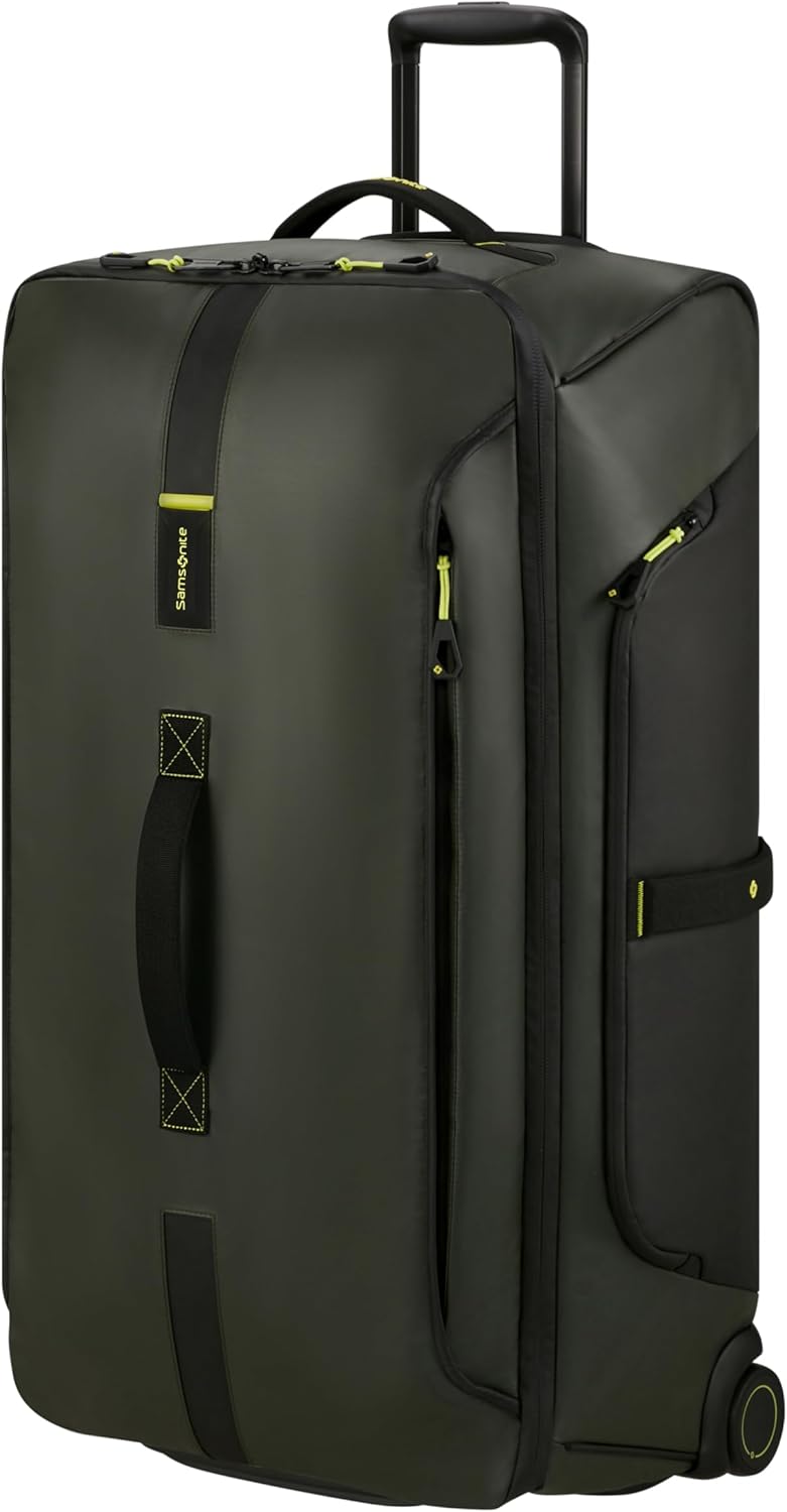 Detalle de Samsonite Paradiver Light Reisetasche mit Rollen (79 cm) – Large, Jungle Green, 121,5 L