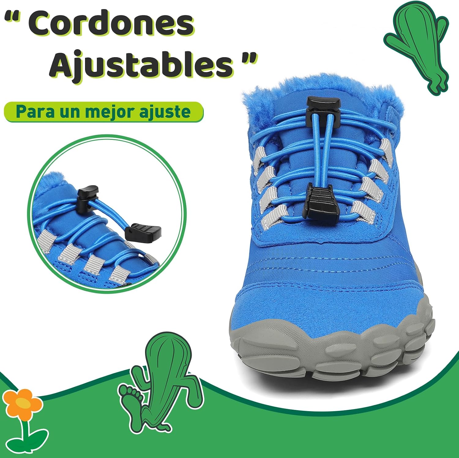 Thumbnail 5 de SAGUARO Will Ⅰ botas barefoot niños 25-36