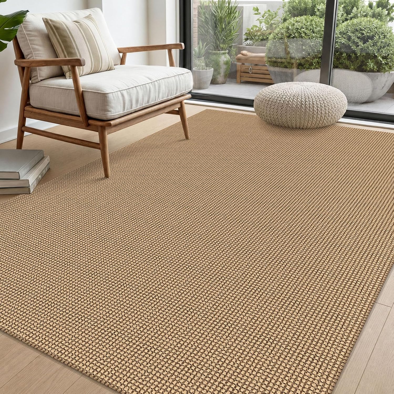 Thumbnail 6 de EARTHALL Woven Rug 4x6 ft