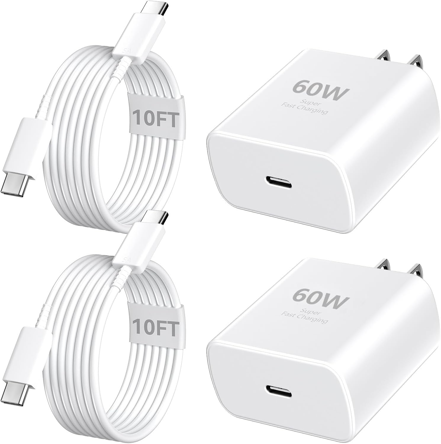 Detalle de Auorld USB-C charger 60W