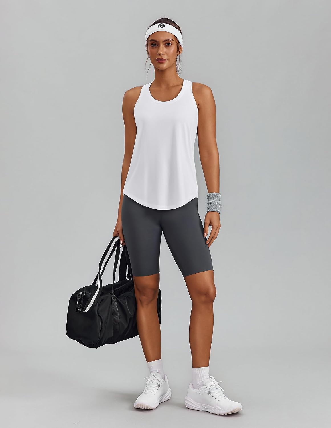 Thumbnail 4 de PINSPARK Soft Workout Tank Tops for Women with UPF 50+ U-Neck and Racerback
