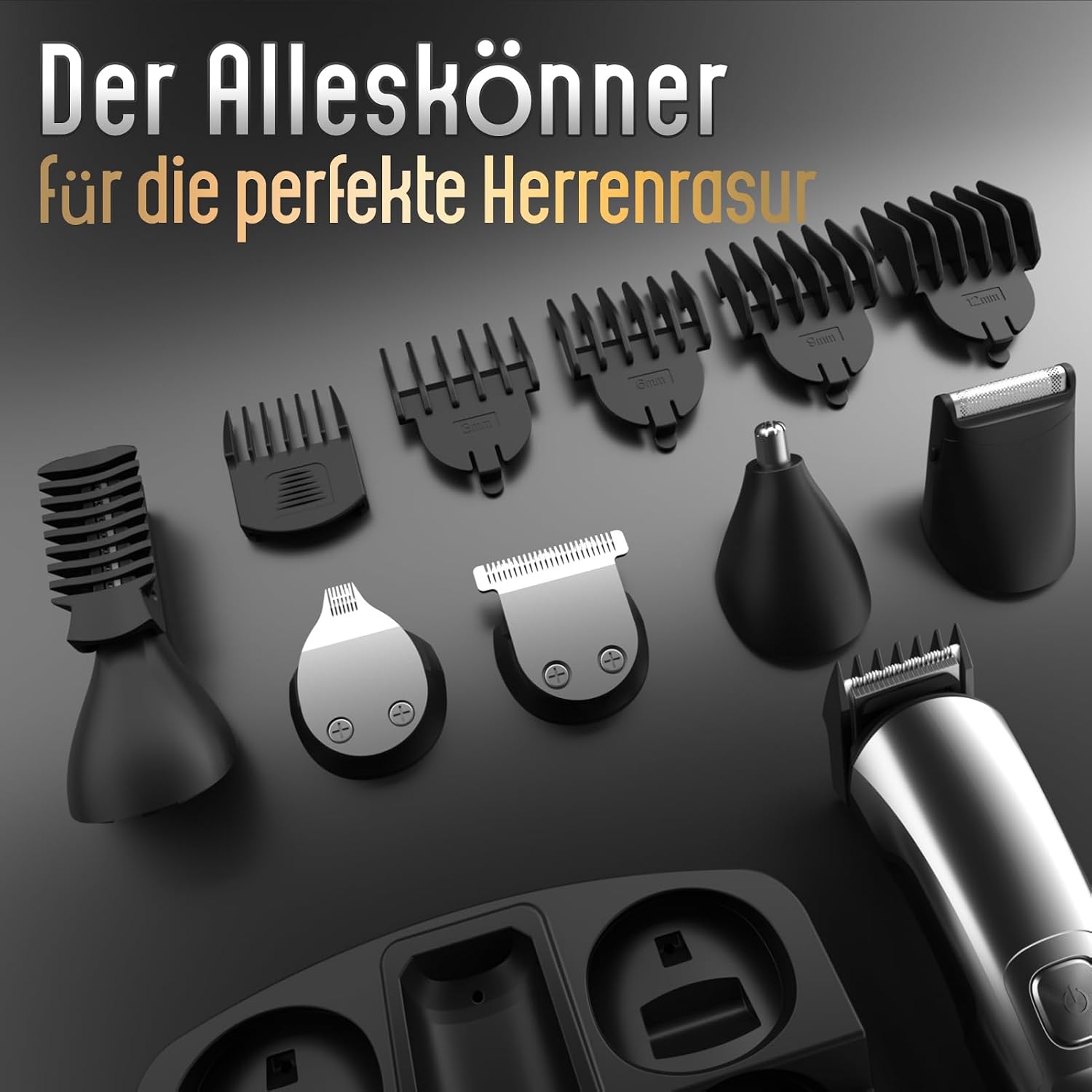 Thumbnail 5 de Ufree Barttrimmer Herren All-in-1 90 Min. ⌔