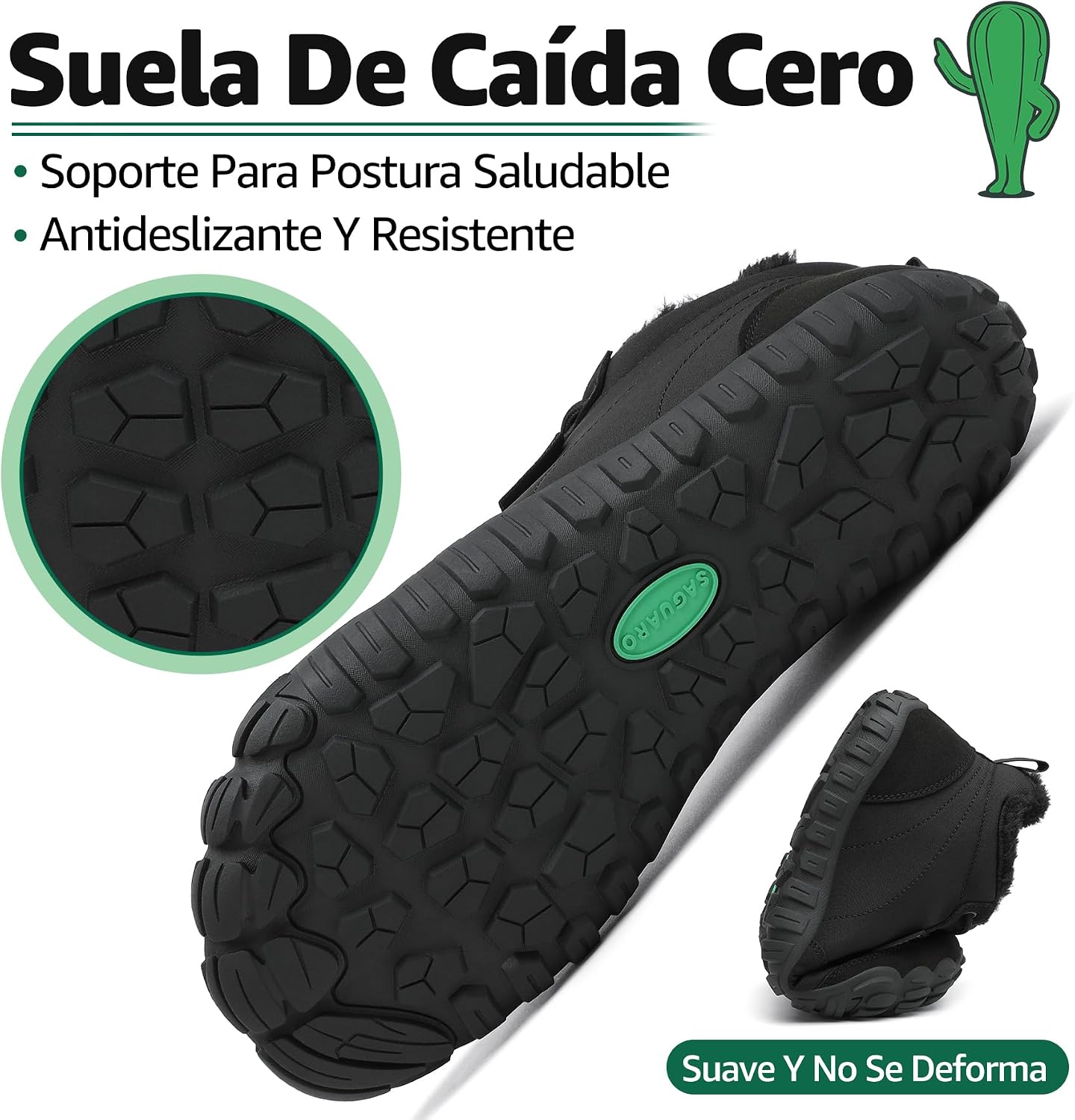 Thumbnail 4 de SAGUARO Barefoot Botines Invierno Cálido 36-48