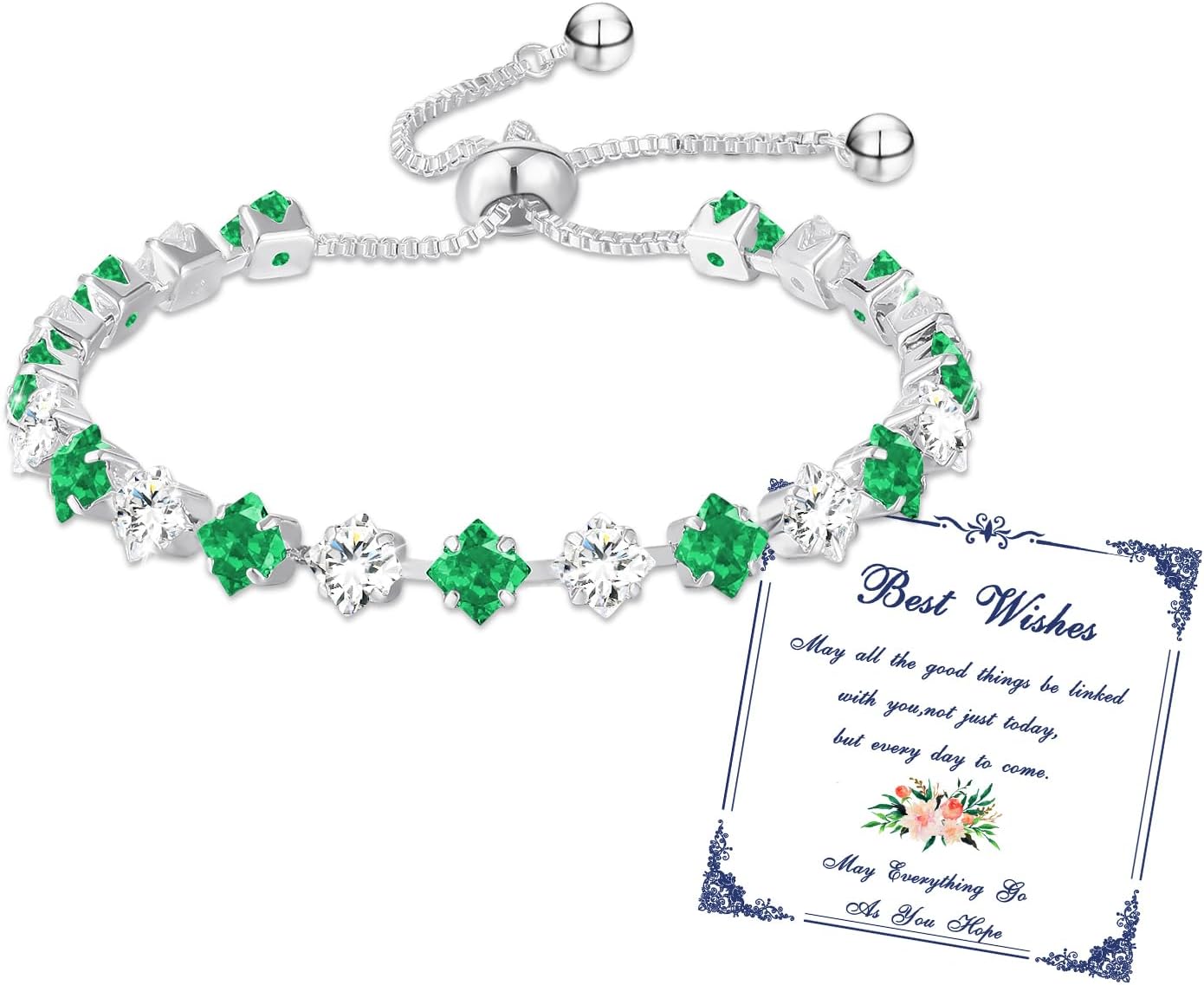 Detalle de Bracciale tennis Argento 12 pietre natali