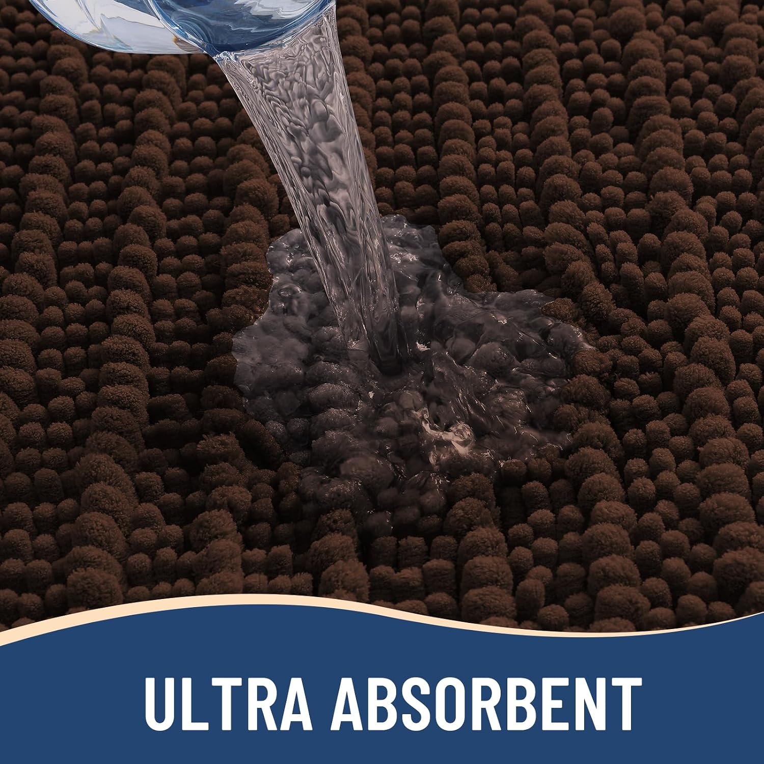 Detalle 2 de Arotive Chenille Bath Mat 24x16