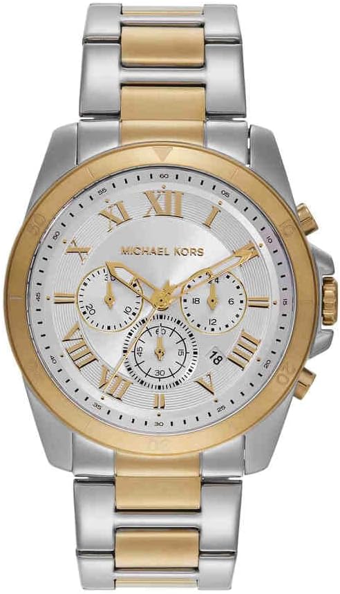 Detalle de Michael Kors Montre Alek pour Homme : chronographe quartz et bracelet en acier inoxydable