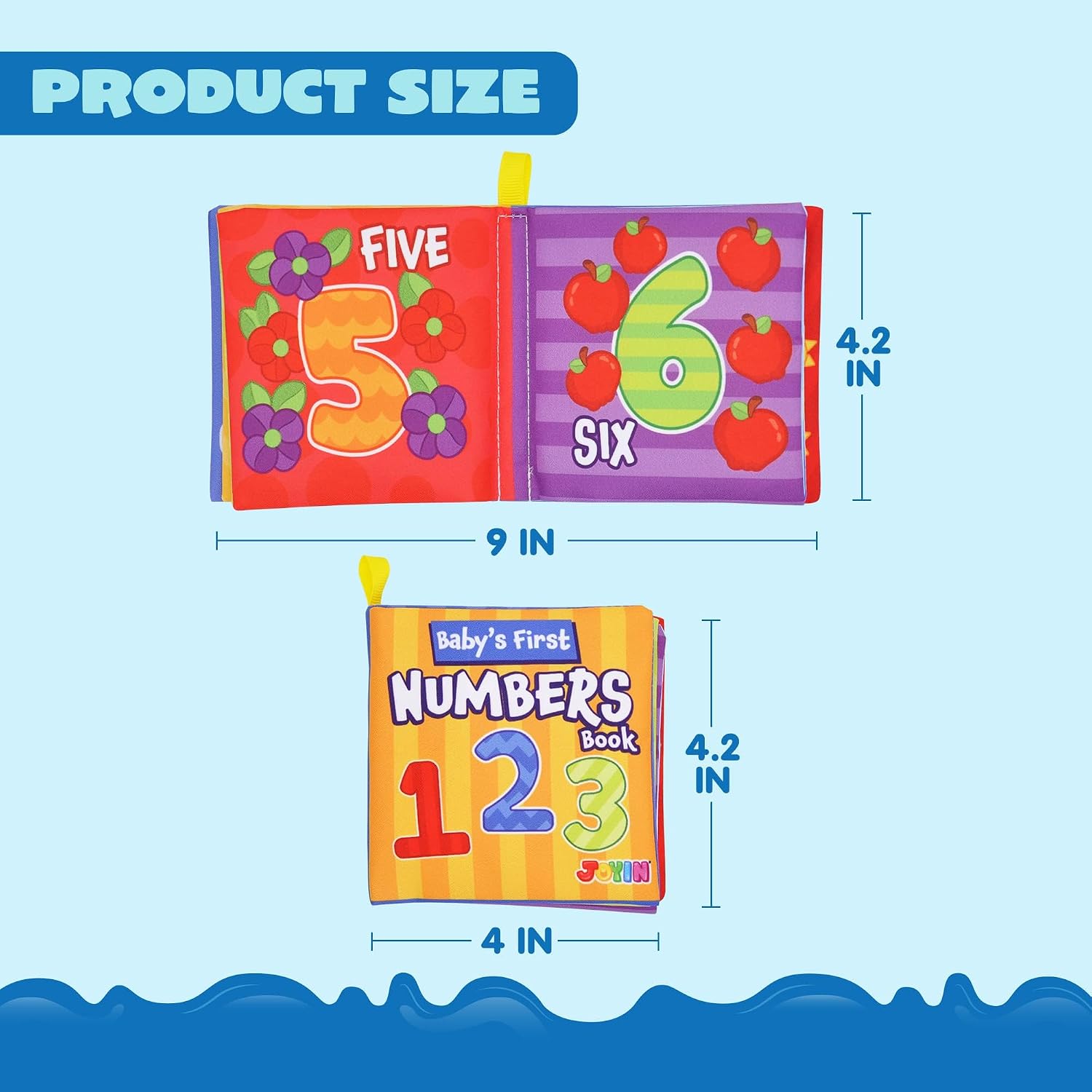 Thumbnail 6 de JOYIN 12-Piece Bath Books for Baby (Waterproof)