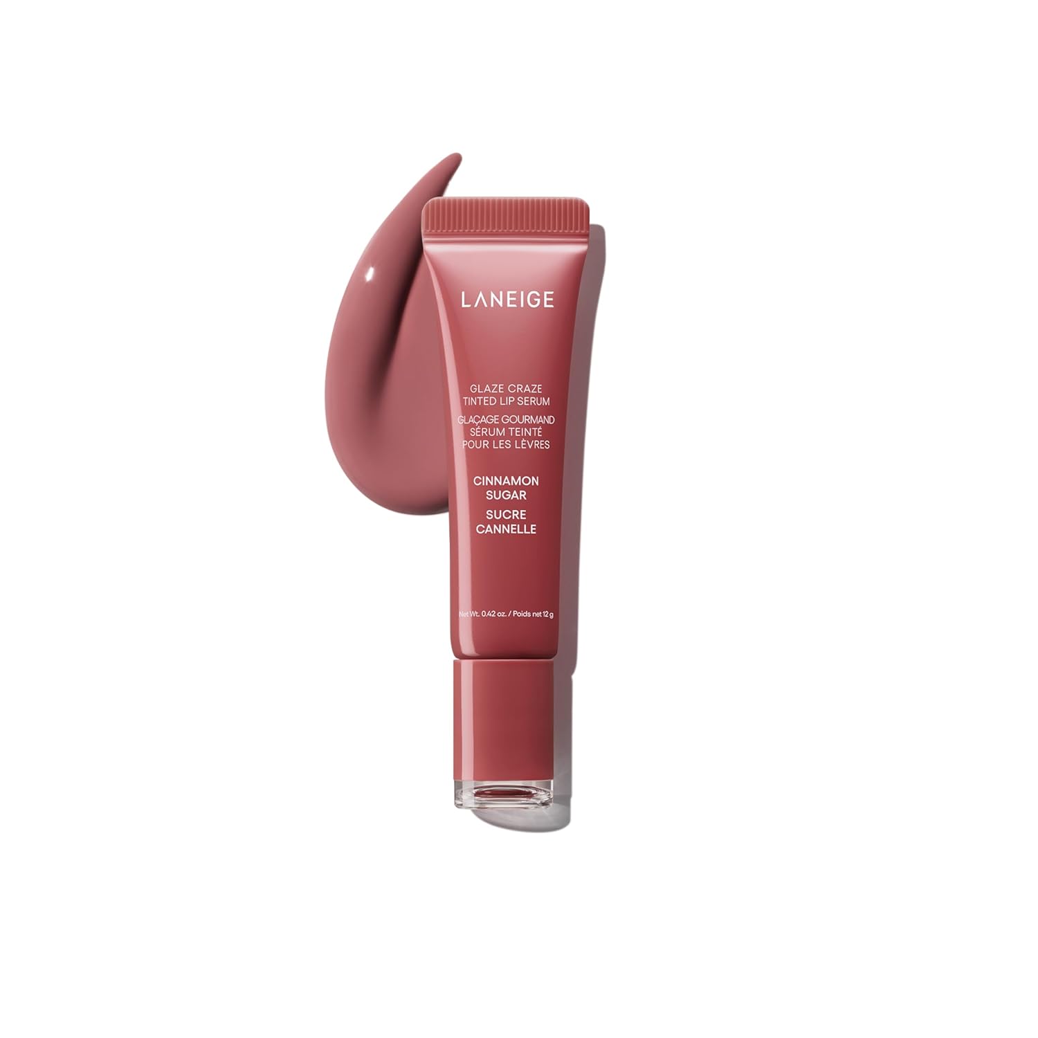 Detalle de LANEIGE Glaze Craze Tinted Lip Serum in Cinnamon Sugar