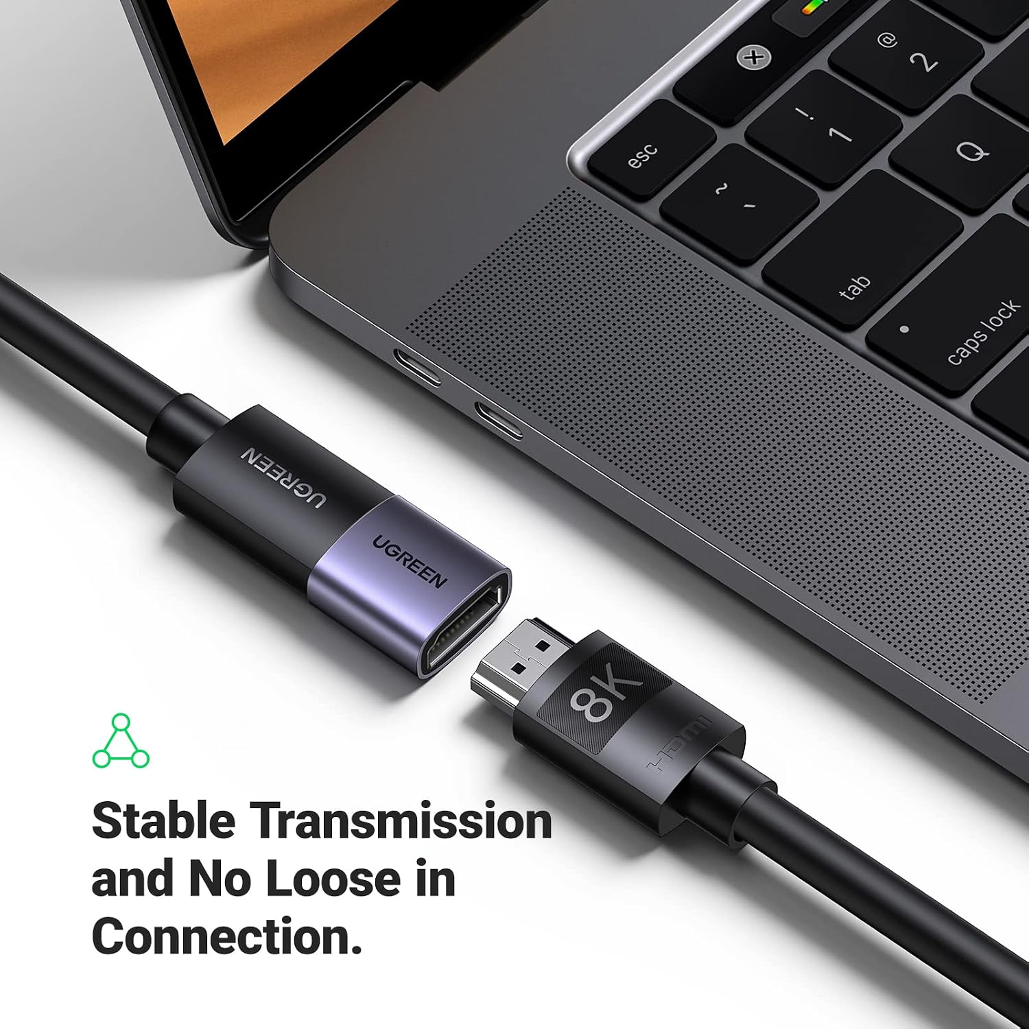 Detalle 2 de UGREEN HDMI 2.1 Coupler 48Gbps 8K@60Hz