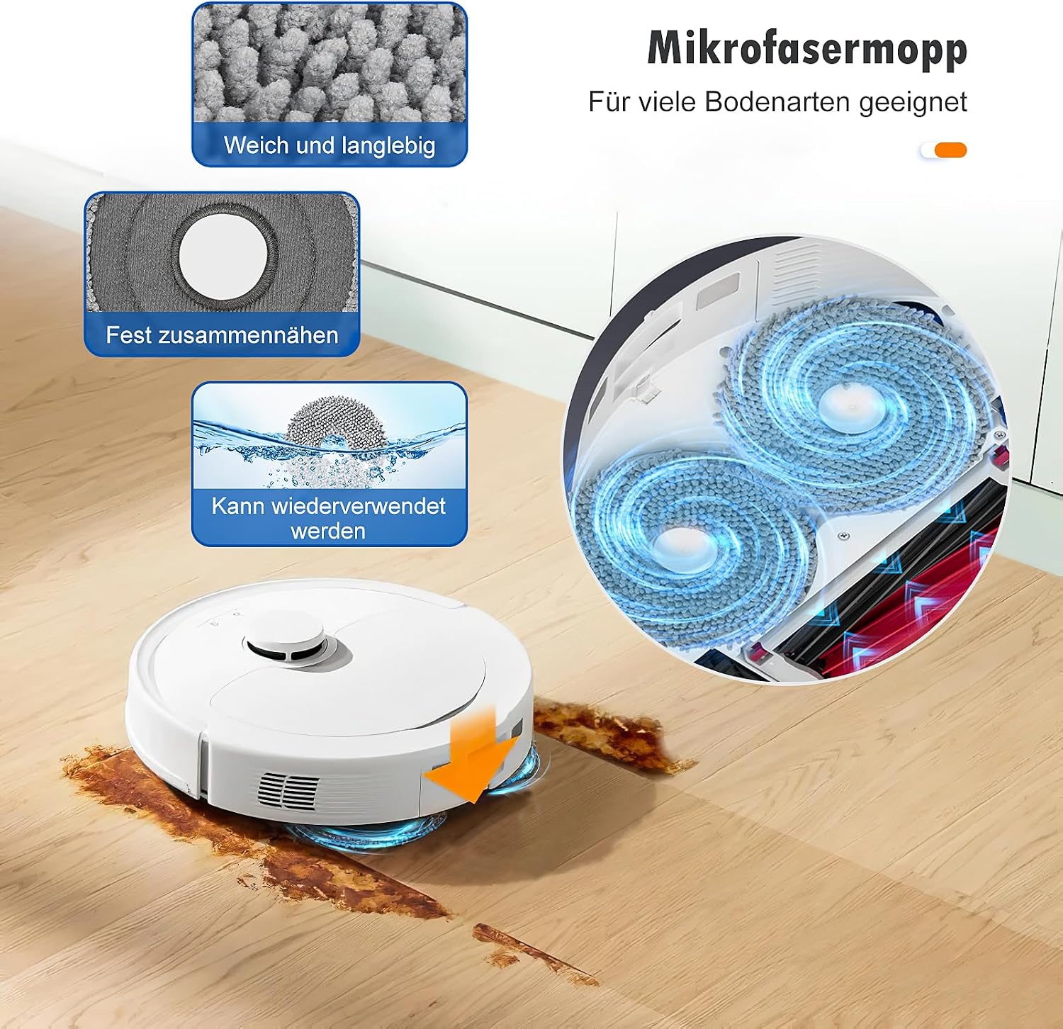 Thumbnail 4 de Zubehörset für Roborock Qrevo 21-teilig