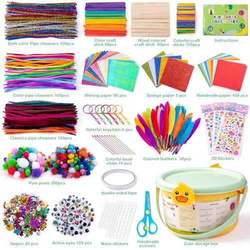 Thumbnail 2 de Kit de Manualidades Niños con Art Supplies, Creativo y Divertido 🎨