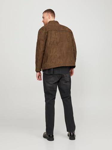 Detalle 2 de JACK & JONES Jjerocky Chaqueta cognac 5XL
