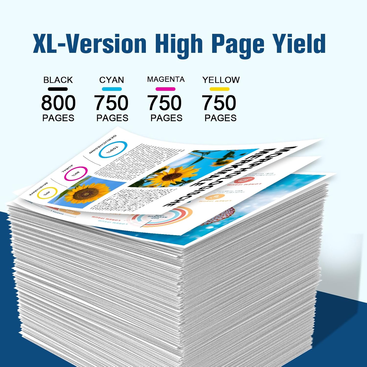 Thumbnail 2 de Pack 10 cartouches d’encre compatibles HP 364XL (364XL) pour Photosmart / Officejet / Deskjet