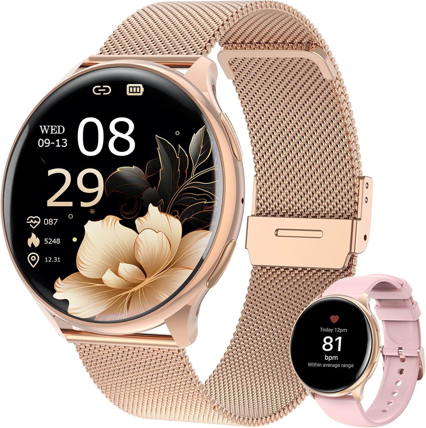 Thumbnail 6 de SLOKSFil Montre Connectée Femme 1,39''