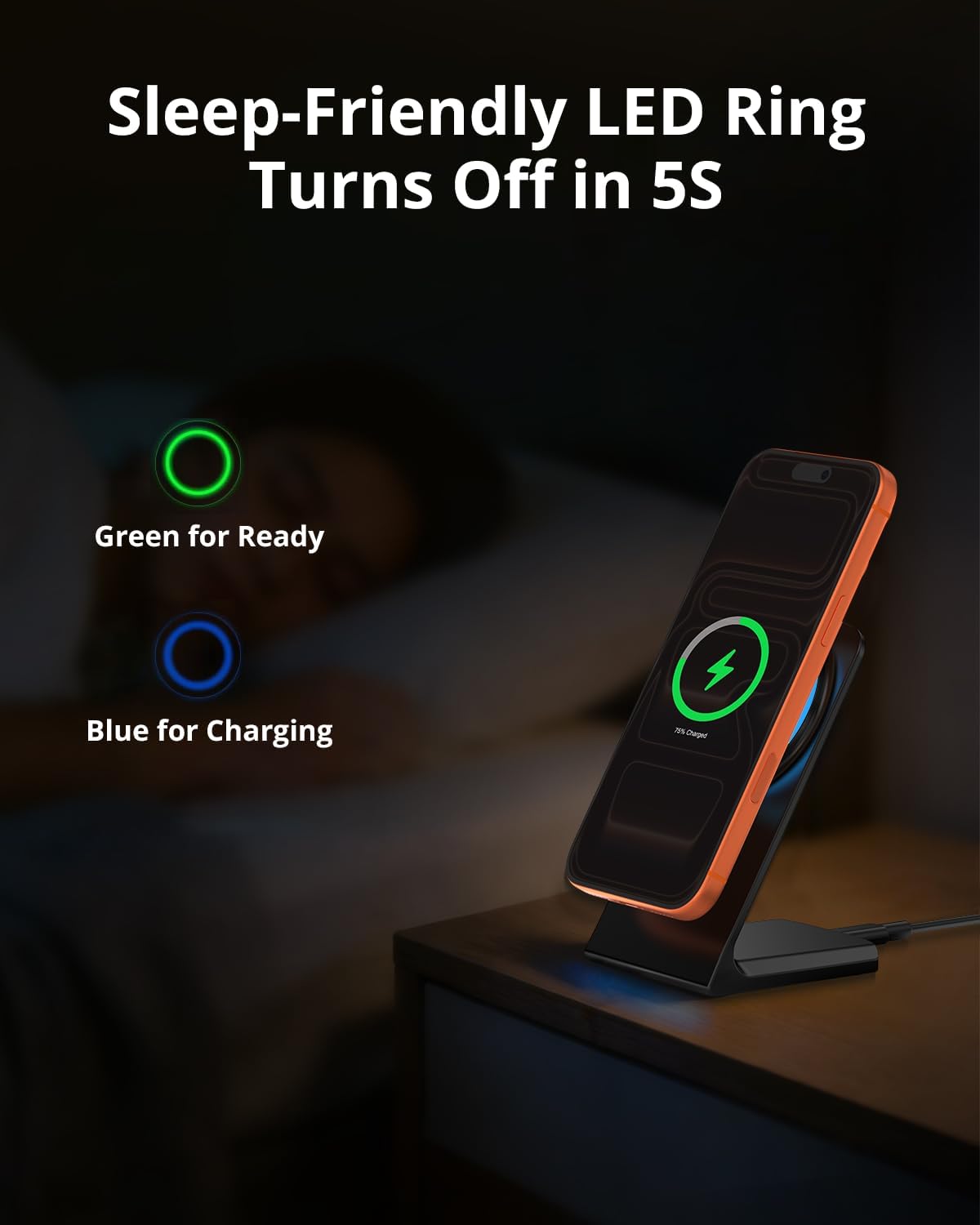 Thumbnail 6 de MagSafe Charger Stand 15W Magnetic Wireless Charger