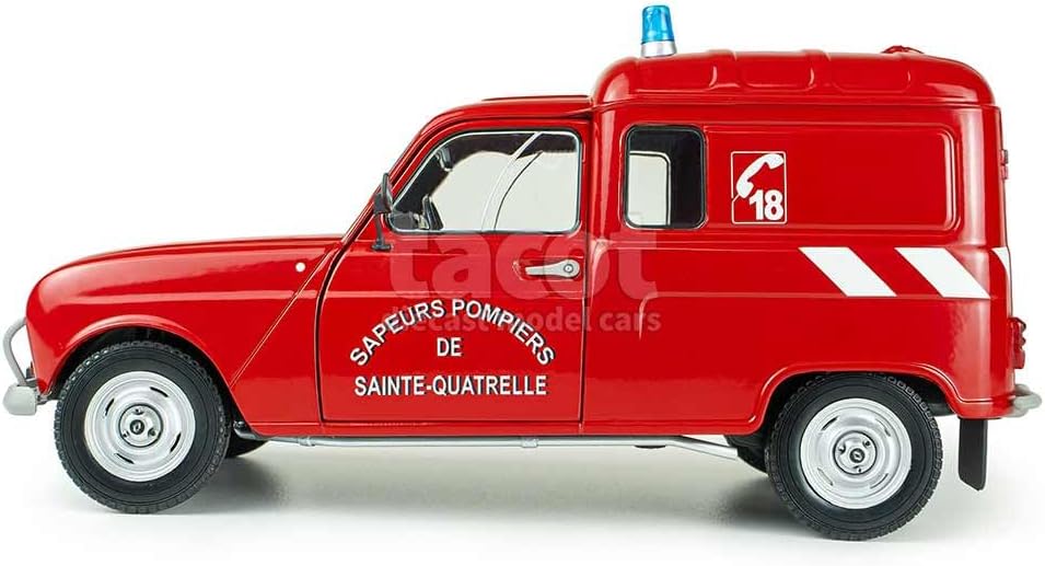 Thumbnail 2 de Solido Renault 4LF4 1976 – metalowy model strażacki 1:18 z otwieranymi drzwiami