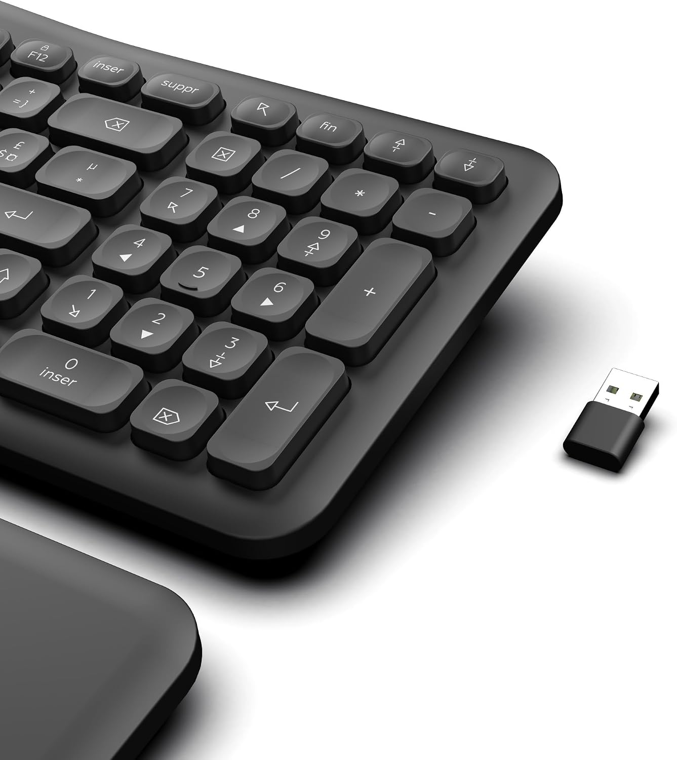 Thumbnail 3 de Mobility Lab — Clavier Ergonomique sans fil avec repose-poignet magnétique et inclinaison ajustable