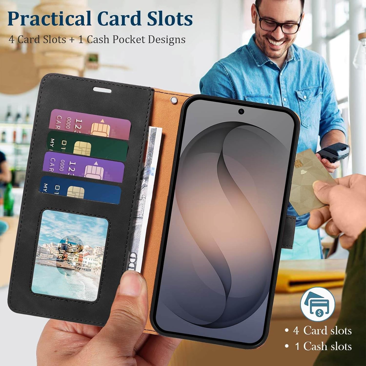 Detalle de JHWVVTF Wallet Case for Galaxy S26