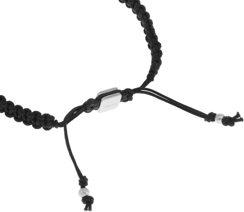 Detalle 2 de Fossil Herrenarmband Edelstahl Leder