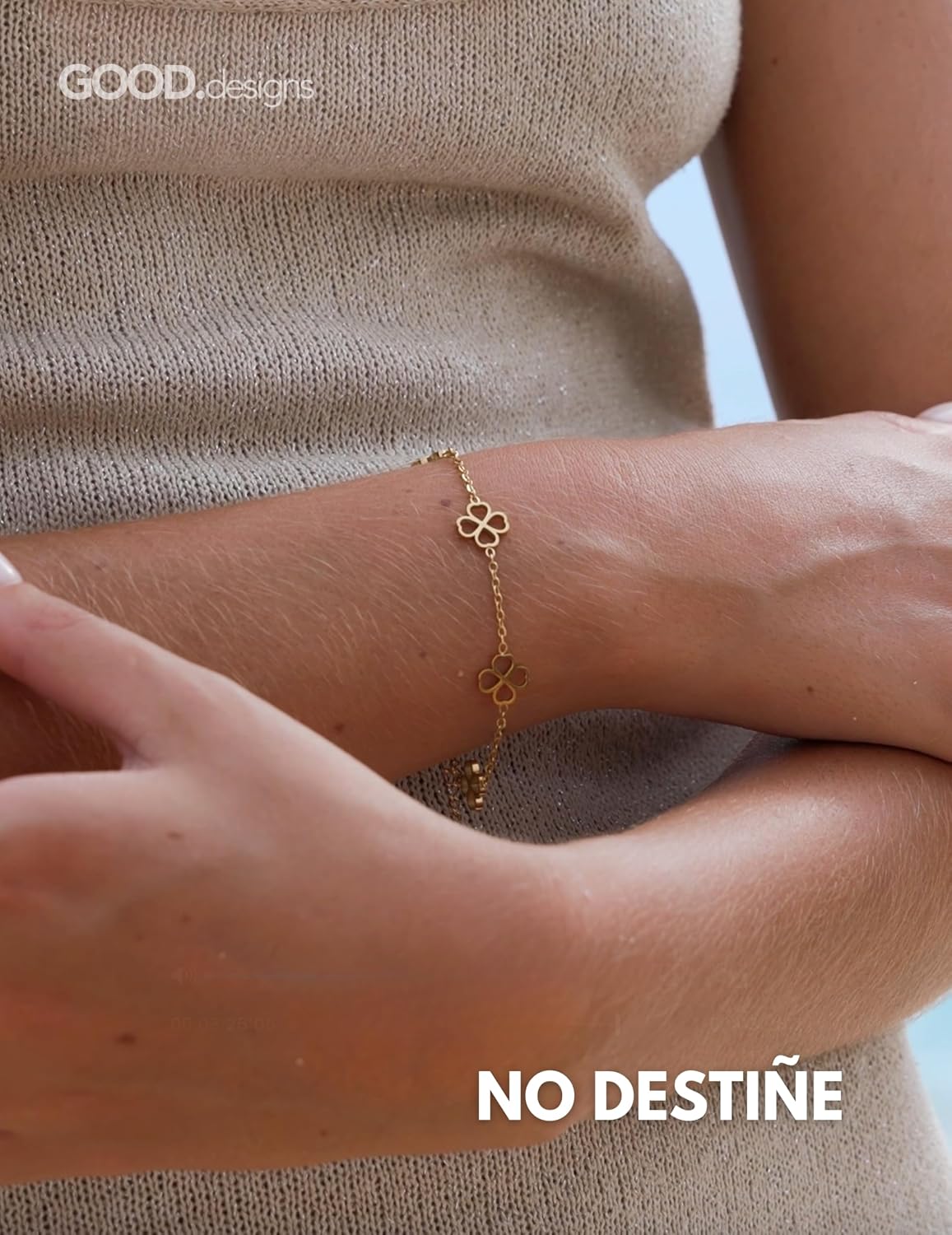 Thumbnail 2 de GD GOOD.designs Pulsera trébol mujer 16–21 cm