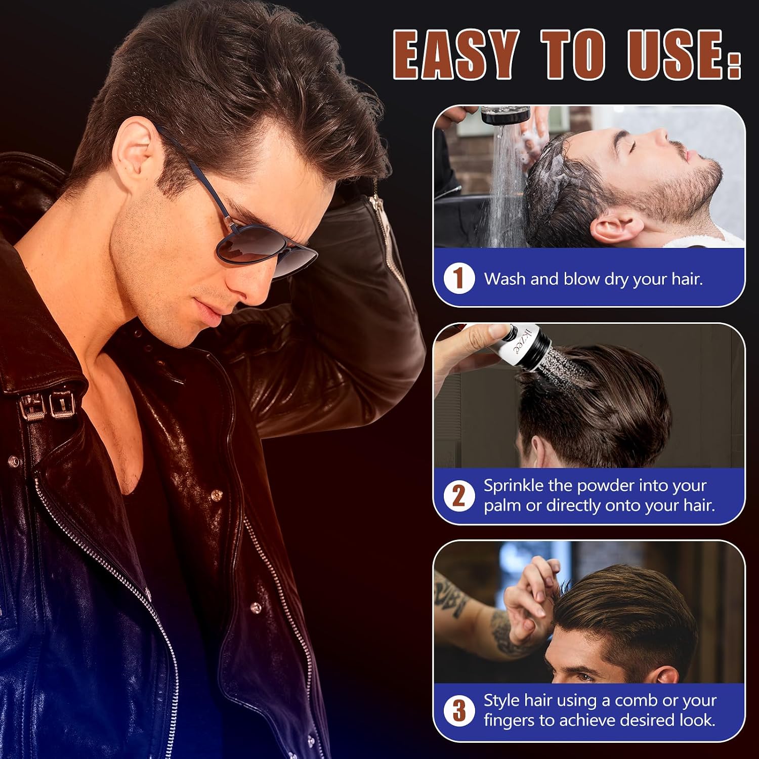 Thumbnail 6 de Poudre Coiffante Homme Texture Powder