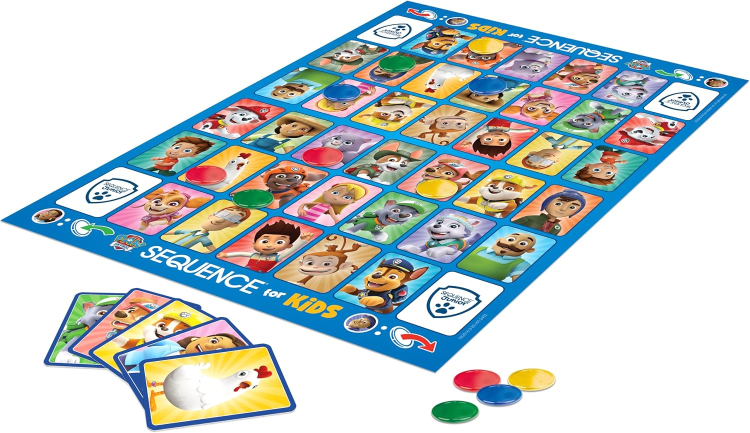 Detalle 1 de Goliath Sequence 932016 Paw Patrol Junior family game, multicolour