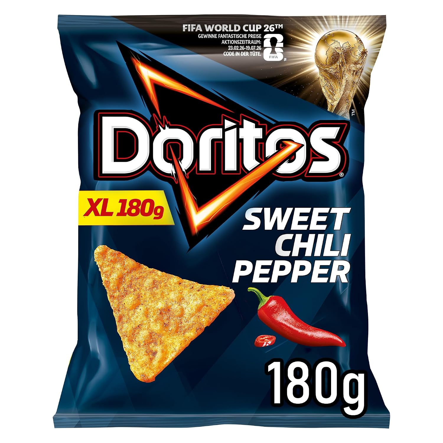 Thumbnail 4 de Doritos Sweet Chili Pepper Tortilla Nachos 12×110g 🧀