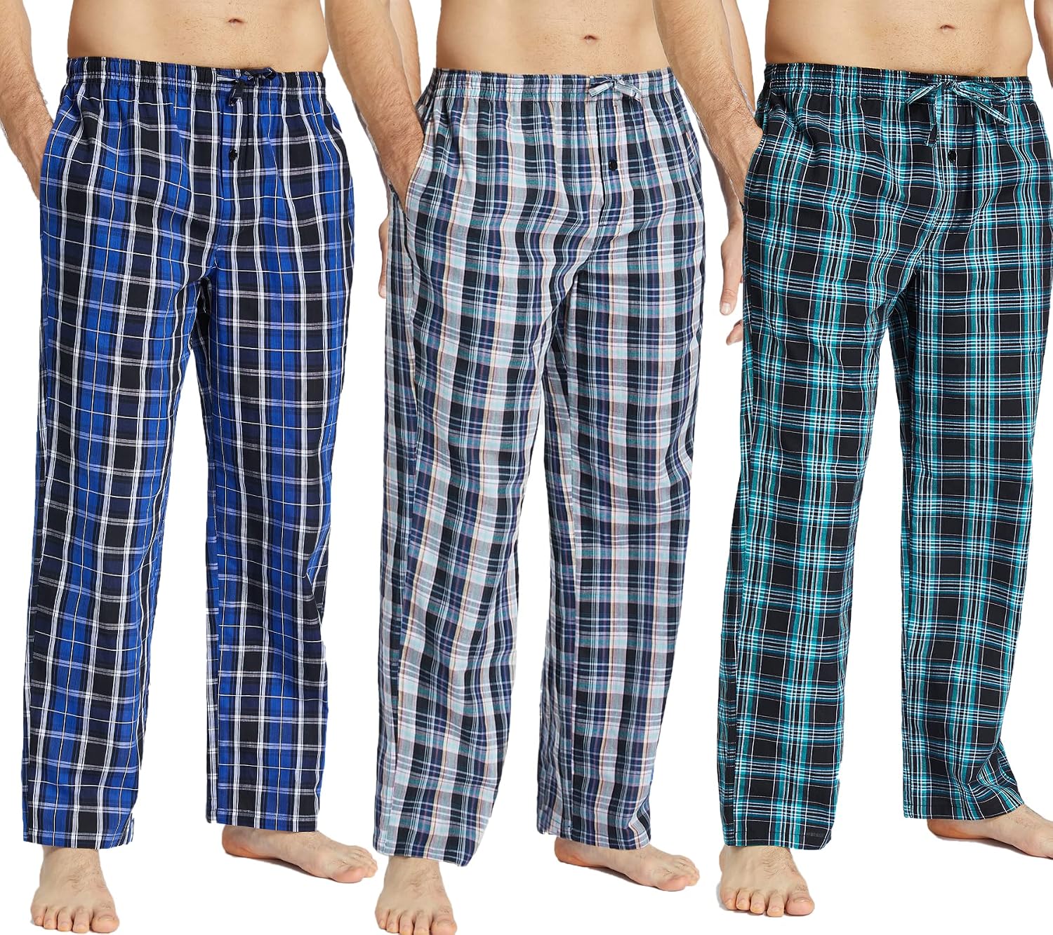 Detalle de JupiterSecret Men's Pajama Pants 3-Pack