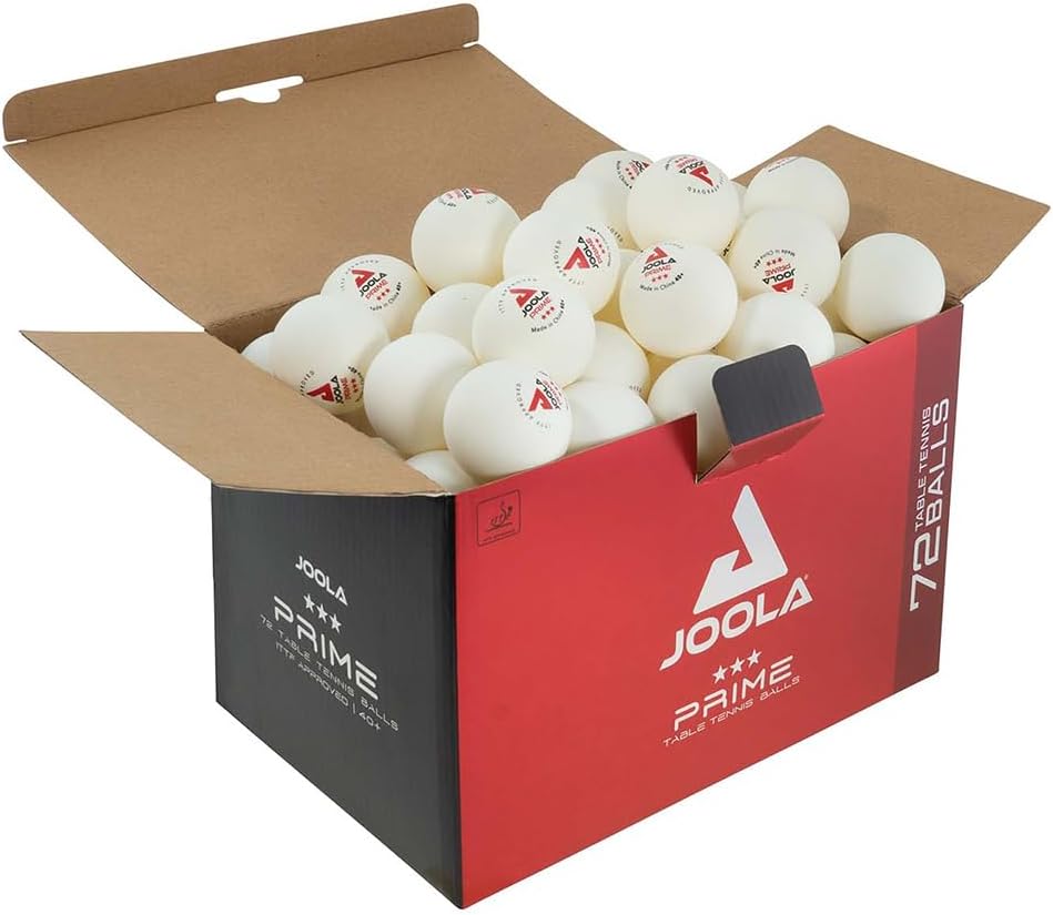 Detalle 2 de JOOLA Prime 40+ – Palline da ping pong, 72 pezzi: durevoli e adatte alle competizioni