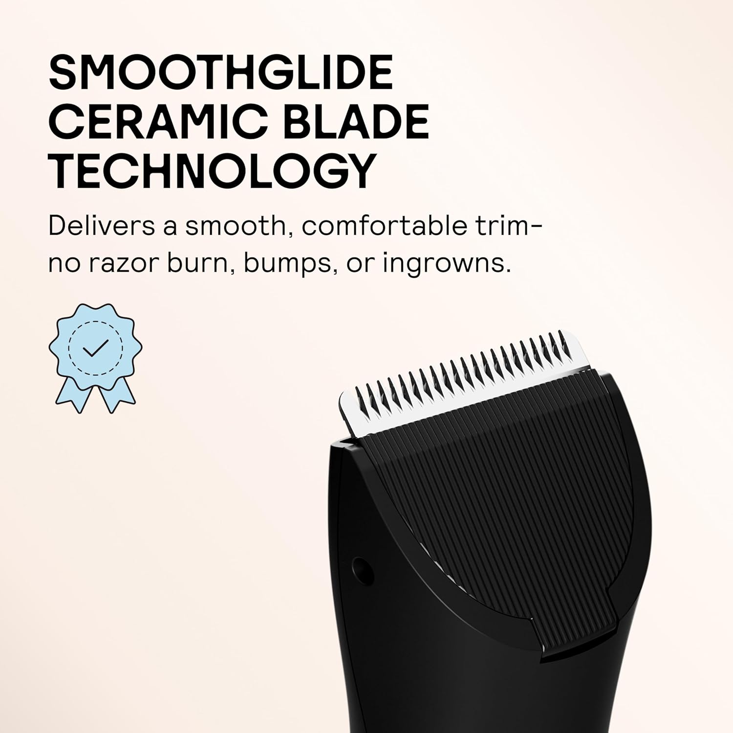 Thumbnail 5 de MERIDIAN The Trimmer Original – Electric Body Hair Trimmer for Men (Waterproof, Rechargeable, Onyx)
