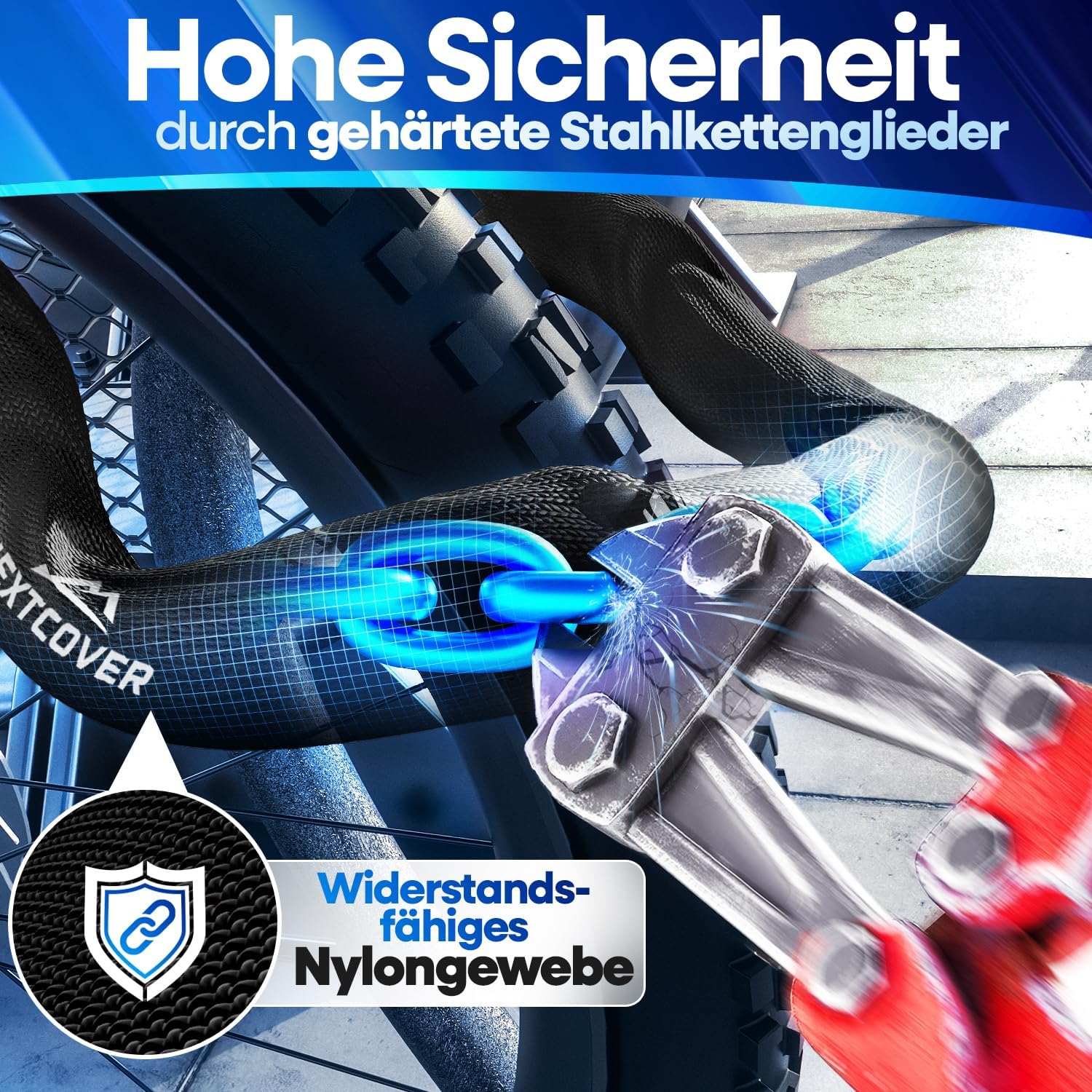Thumbnail 2 de NEXTCOVER LockOne Fahrradschloss Zahlencode 90 cm