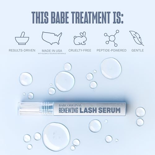 Detalle 2 de BABE ORIGINAL Renewing Lash Serum for Longer-Looking Lashes, Peptides, 3mL