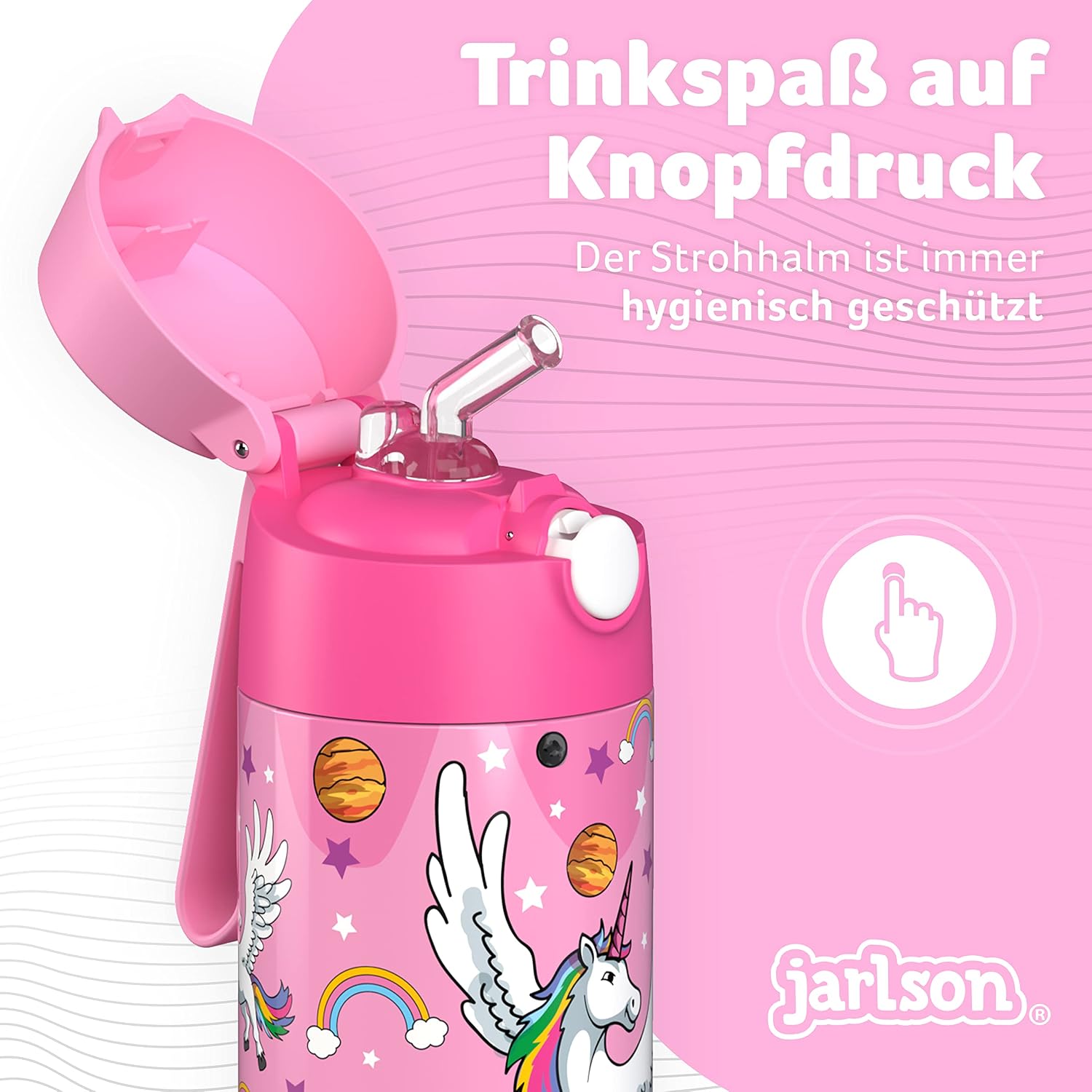 Detalle 2 de Jarlson Charli Kinder Thermosflasche 350 ml