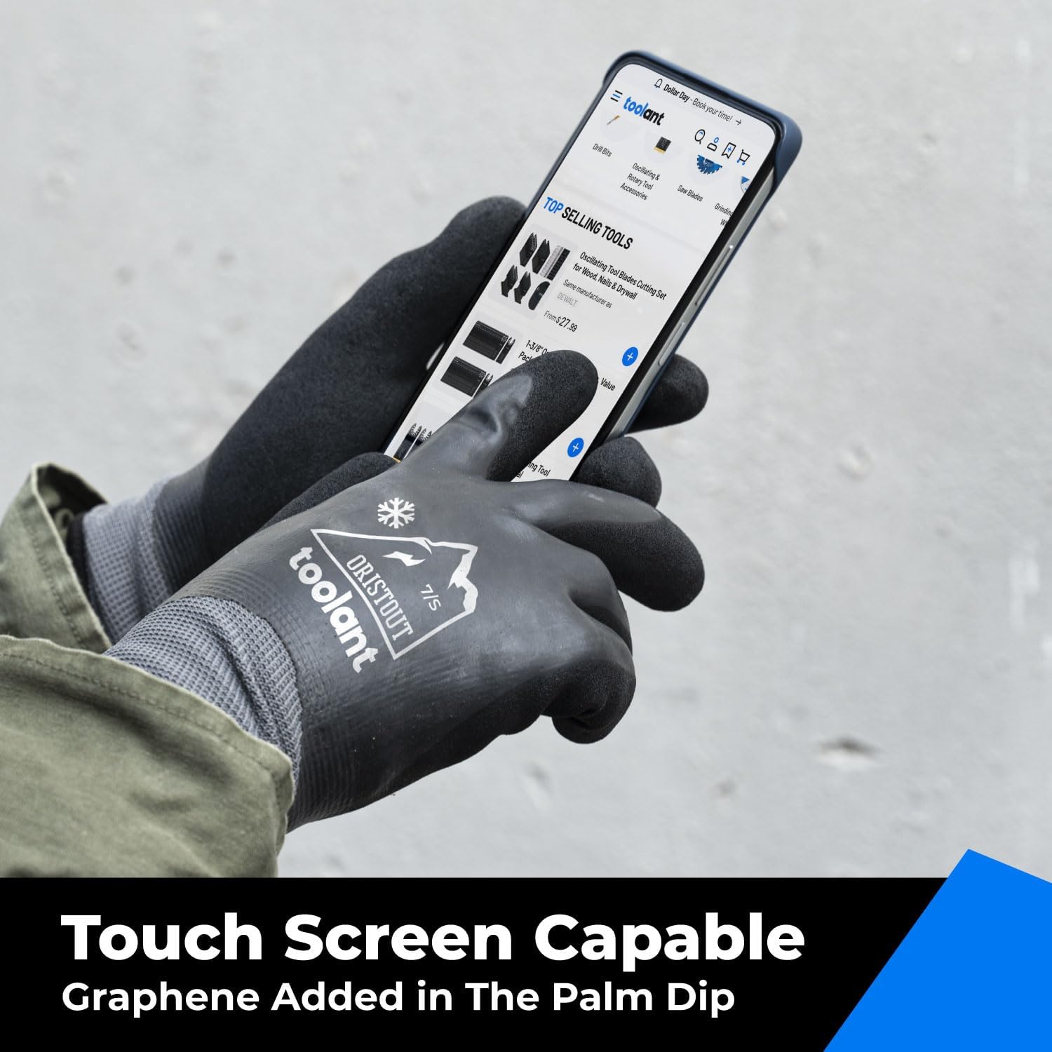 Thumbnail 4 de Waterproof Winter Gloves Large, Thermal work gloves