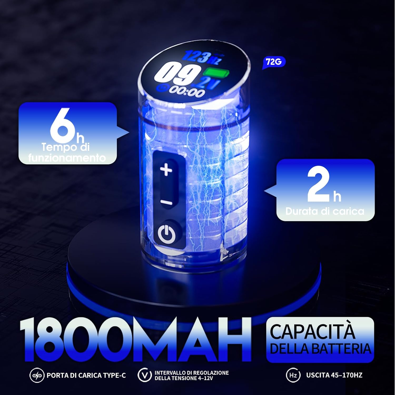 Thumbnail 3 de MAST TATTOO Flip3 Kit macchina tatuaggi 7 lunghezze
