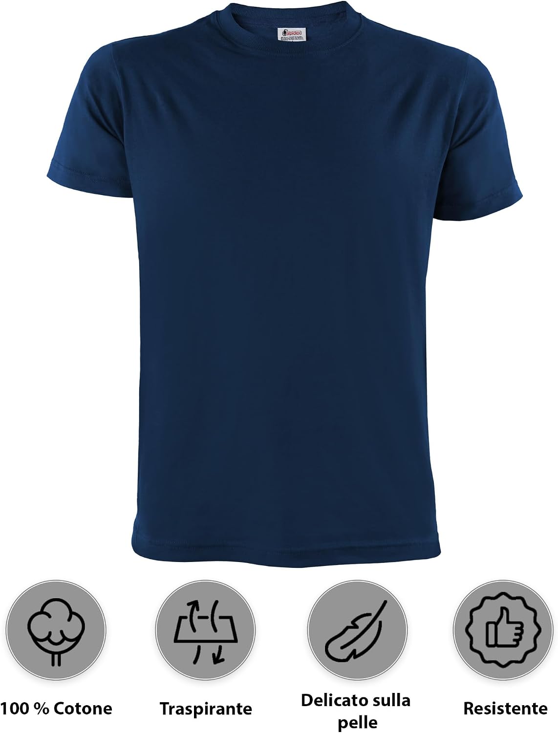 Detalle 2 de ALPIDEX T‑Shirt 5 pezzi Girocollo