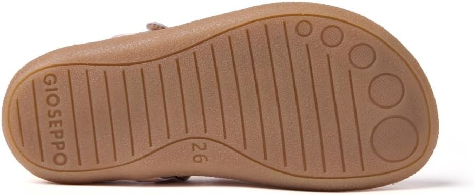 Detalle de GIOSEPPO Fille Iriga Chaussure Baby — Ballerines bébé au design floral et confort naturel