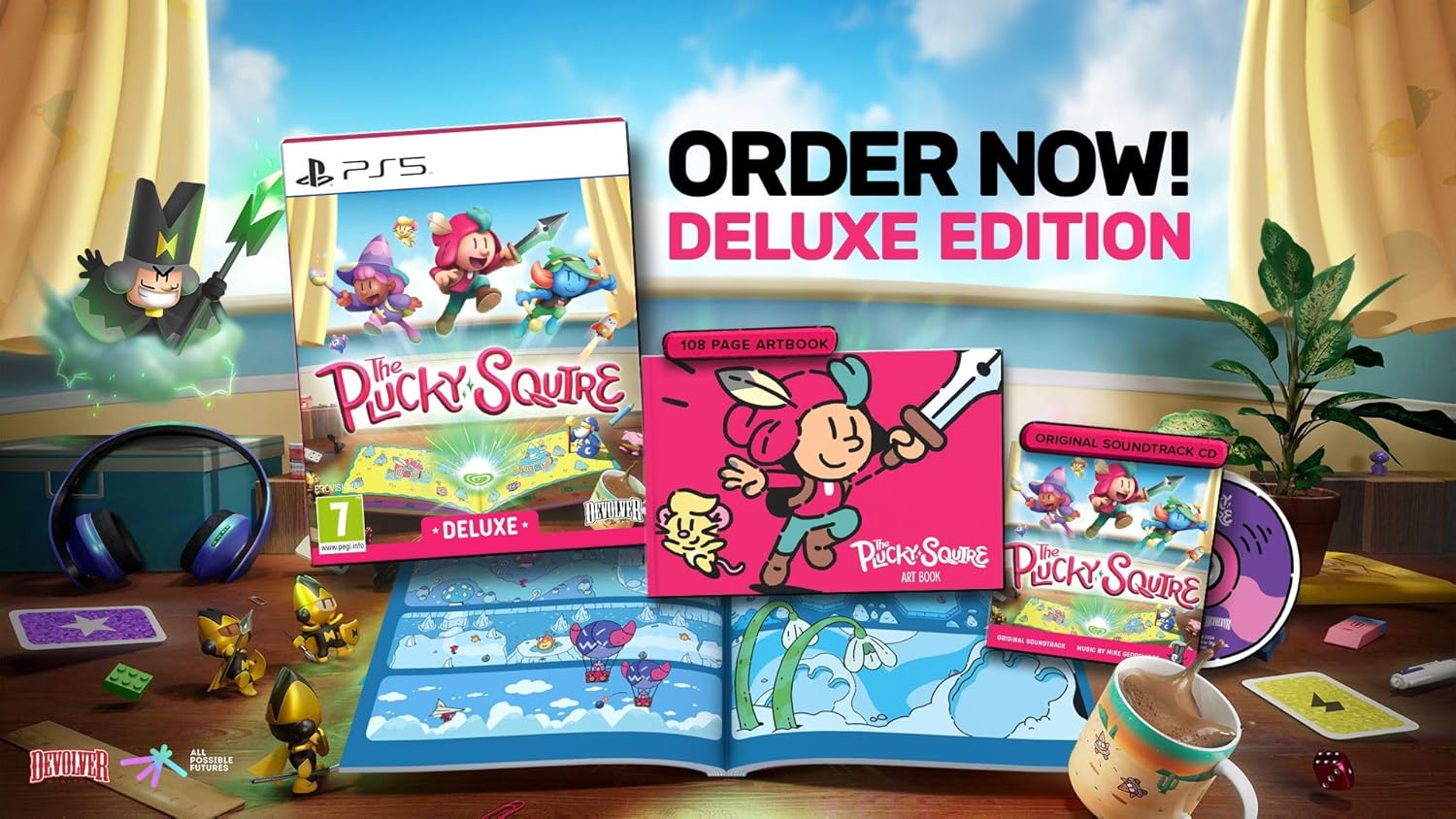 Thumbnail 1 de The Plucky Squire Deluxe Edition (PS5) by Devolver Digital