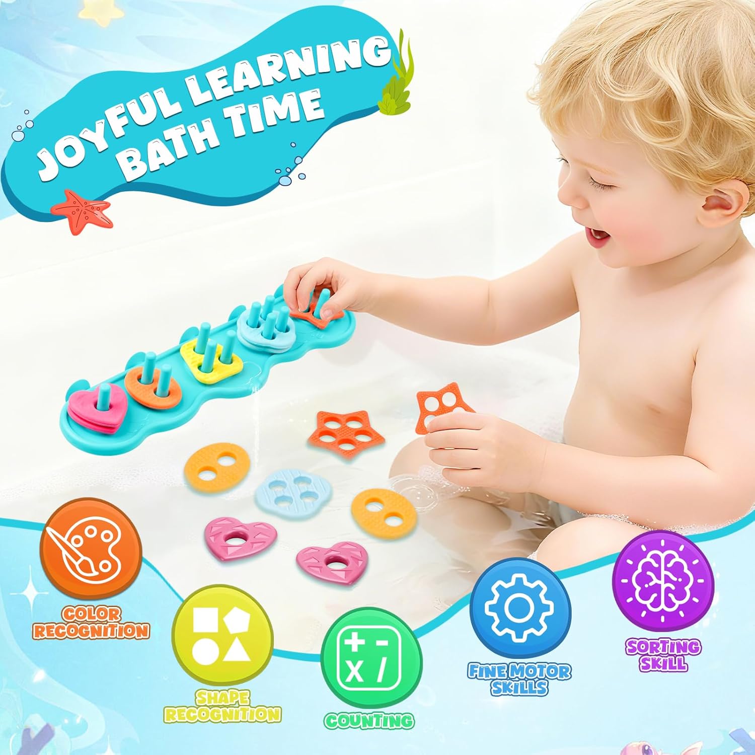 Thumbnail 1 de JoiTale Baby Bath Toys 20-piece set