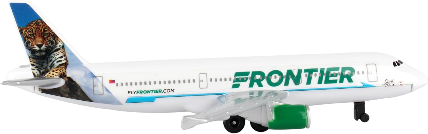 Detalle 1 de DARON RT75941 フロンティア航空 シングルプレーン 飛行機モデル