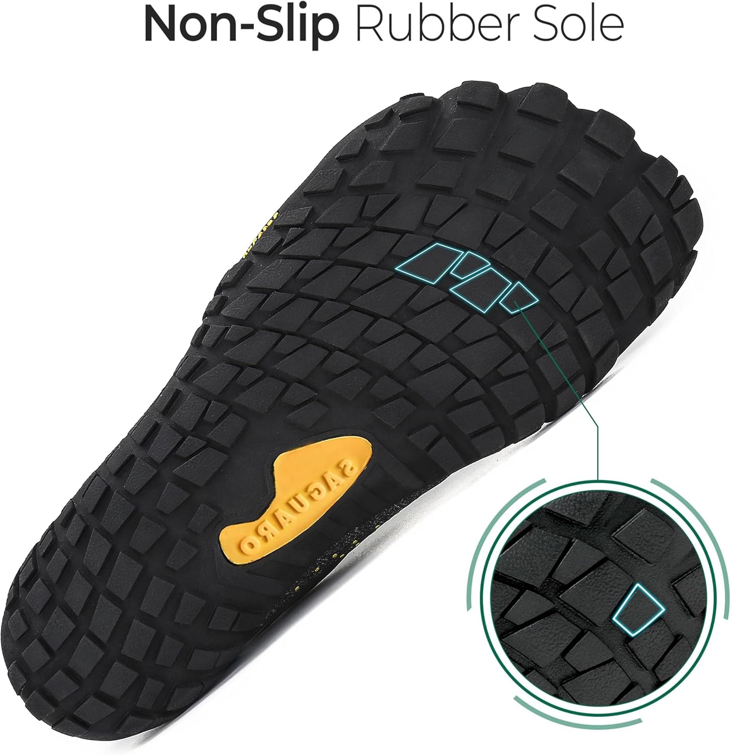 Thumbnail 5 de SAGUARO Scarpe da Trail Running Barefoot uomo/donna – esperienza a piedi nudi con suola antiscivolo