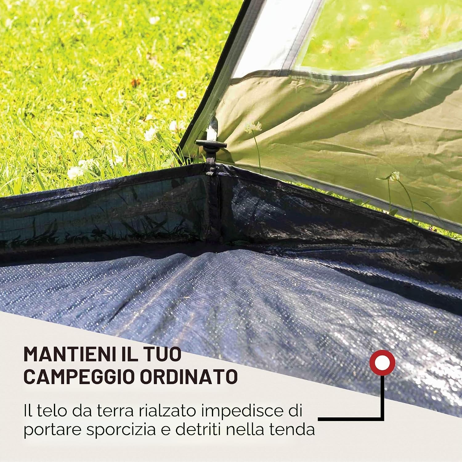 Detalle de Coleman Tenda FastPitch: Tenda-compatta da 3 persone, montaggio rapido e impermeabile 3000 mm