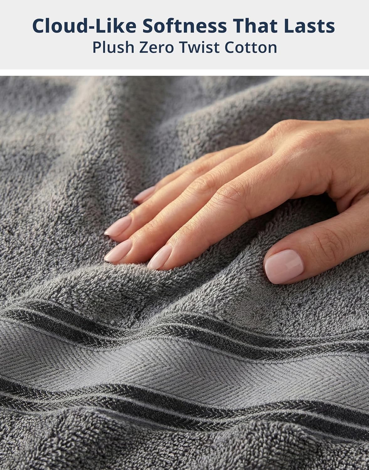 Thumbnail 4 de LANE LINEN Bath Towel Set 550 GSM