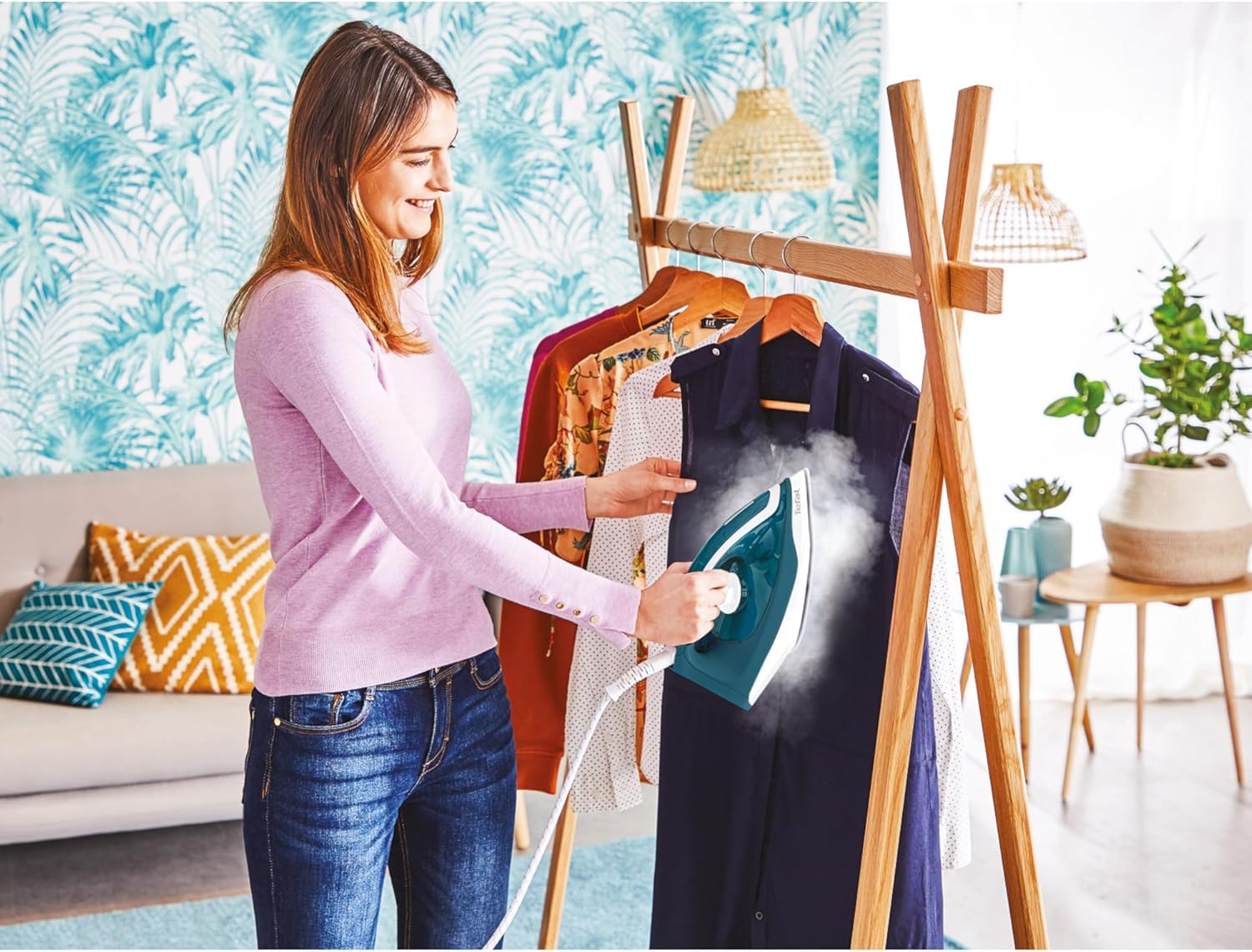 Thumbnail 2 de Tefal SV6115 Express Essential Dampfbügelstation (5,2 bar, 280 g/Min. Dampfstoß, 1,4 l) – für schnelles Bügeln