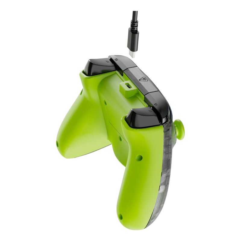 Detalle de Gamepad Turtle Beach Rematch Core USB-C para PC/Xbox (Ghost Negro Camuflaje/Amarillo)