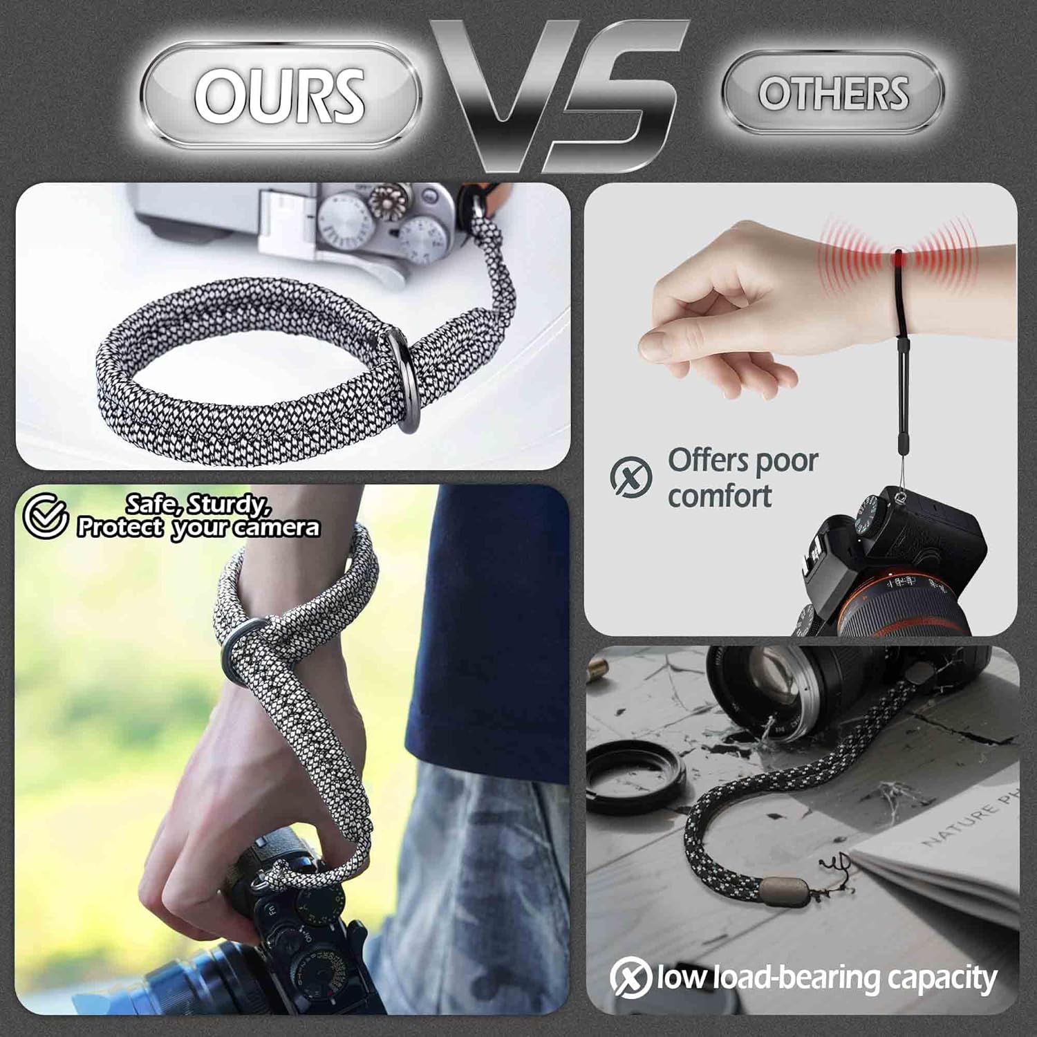Detalle 2 de Qiang Ni Camera Wrist Strap 1.16 oz