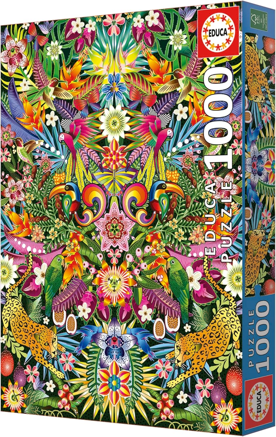 Thumbnail 5 de Educa Tucanes de 1000 piezas para adultos – Puzzle 48 x 68 cm con Cola Fix Puzzle