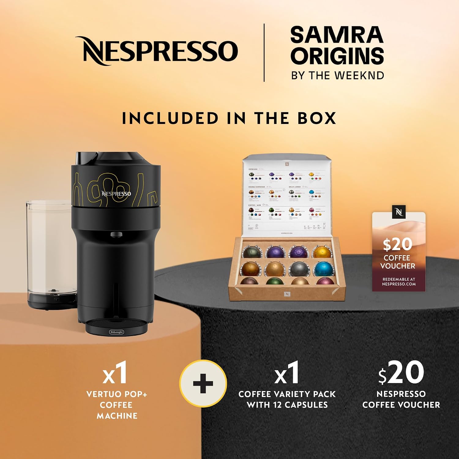 Thumbnail 2 de Nespresso Vertuo Pop+ by De'Longhi 5 Cup Sizes
